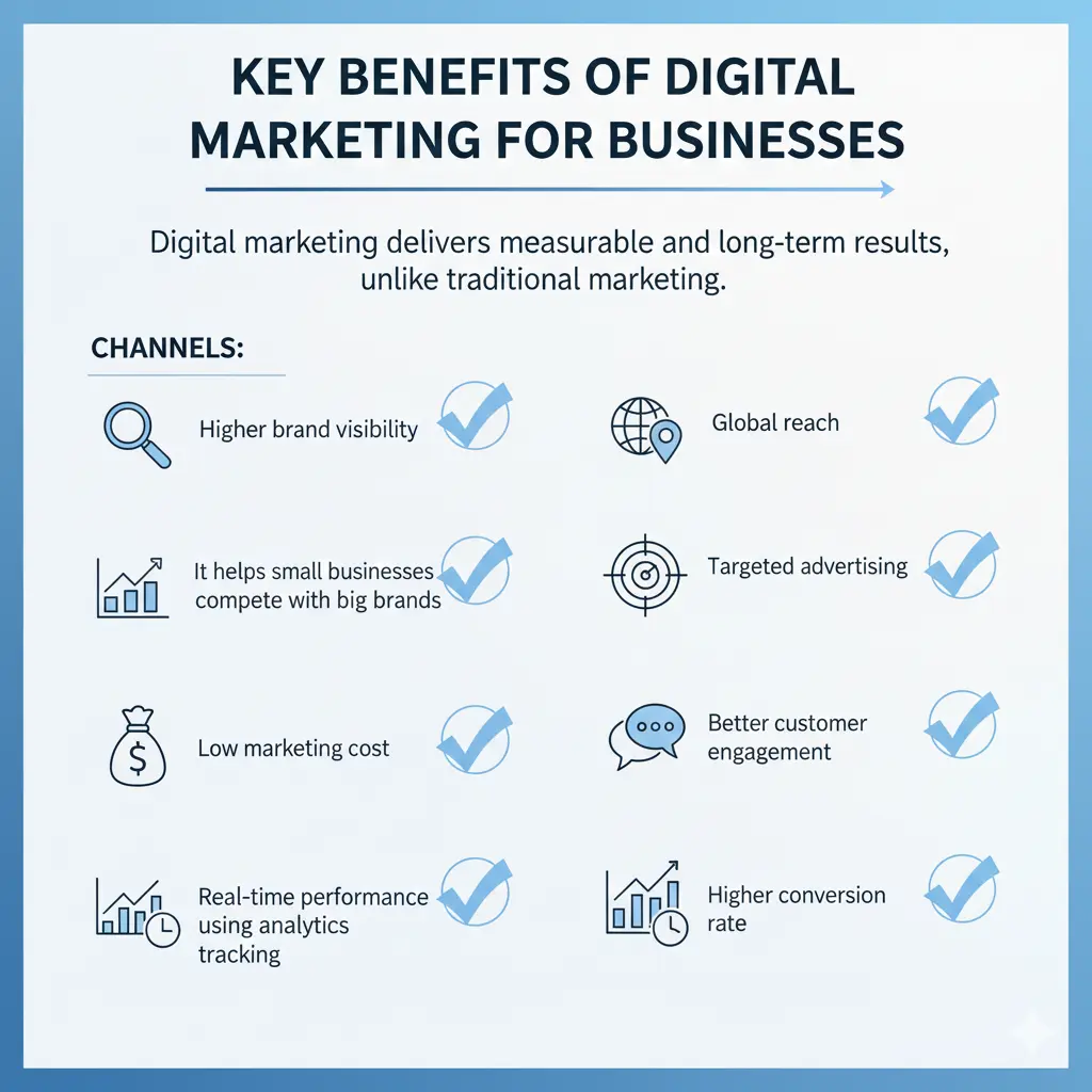 Key Benefits of Digital Marketing for Businesses