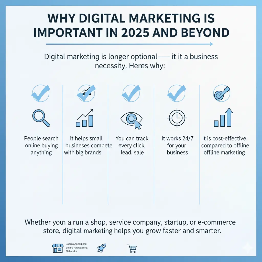 Why Digital Marketing Is Important in 2025 and Beyond