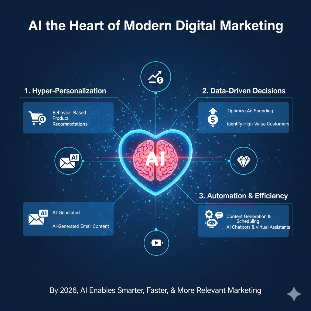 Why AI Is the Heart of Modern Digital Marketing in 2026