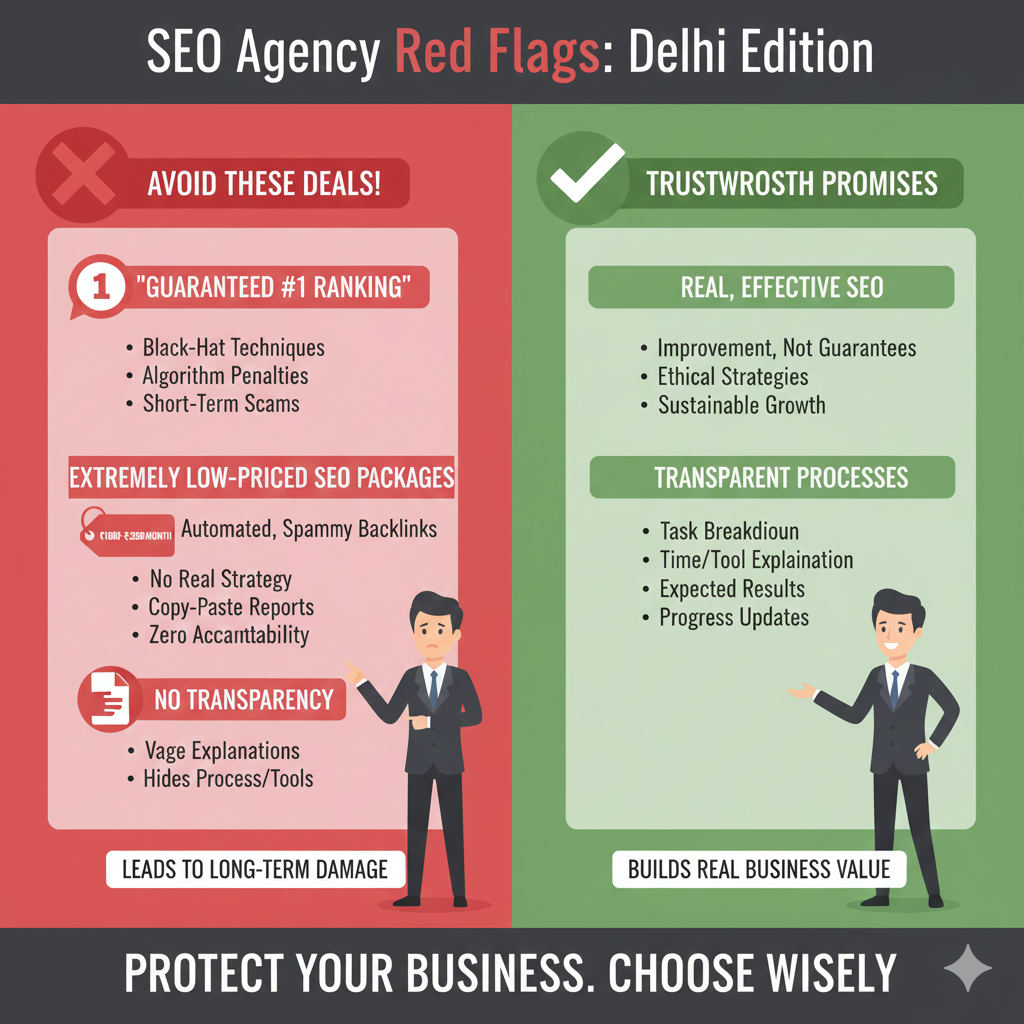 How to Choose the Best SEO Company in Delhi: Red Flags to Avoid
