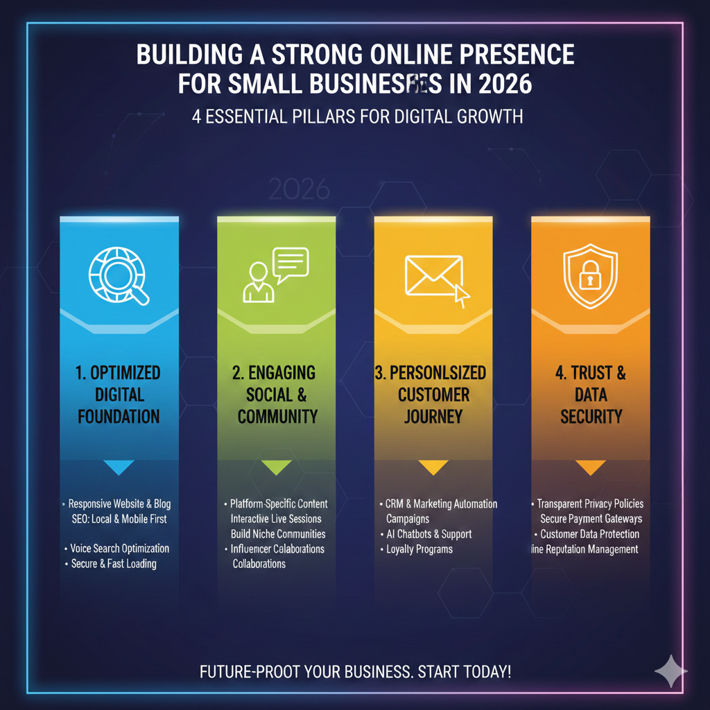 How to Build a Strong Online Presence for Small Businesses in 2026