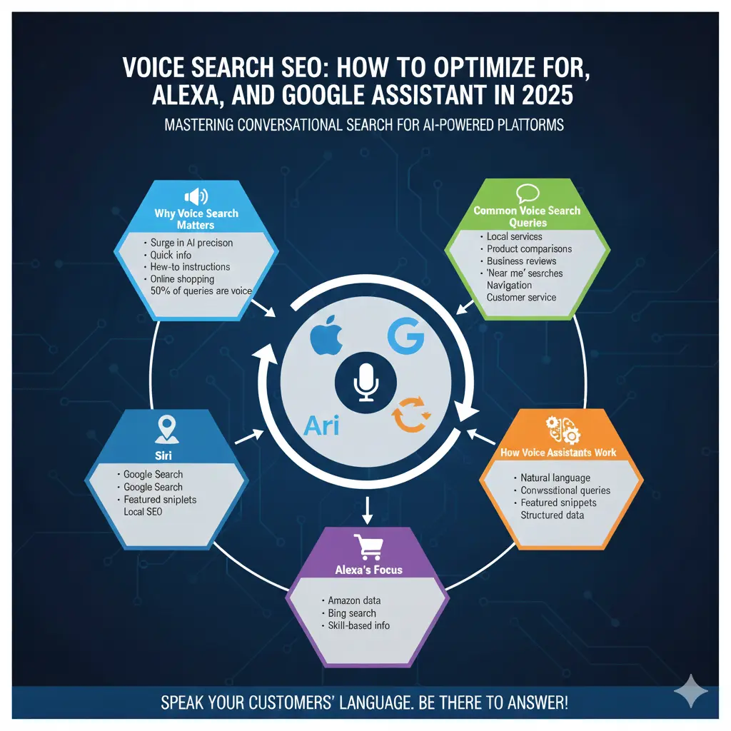 Voice Search SEO: How to Optimize for Siri, Alexa, and Google Assistant in 2025