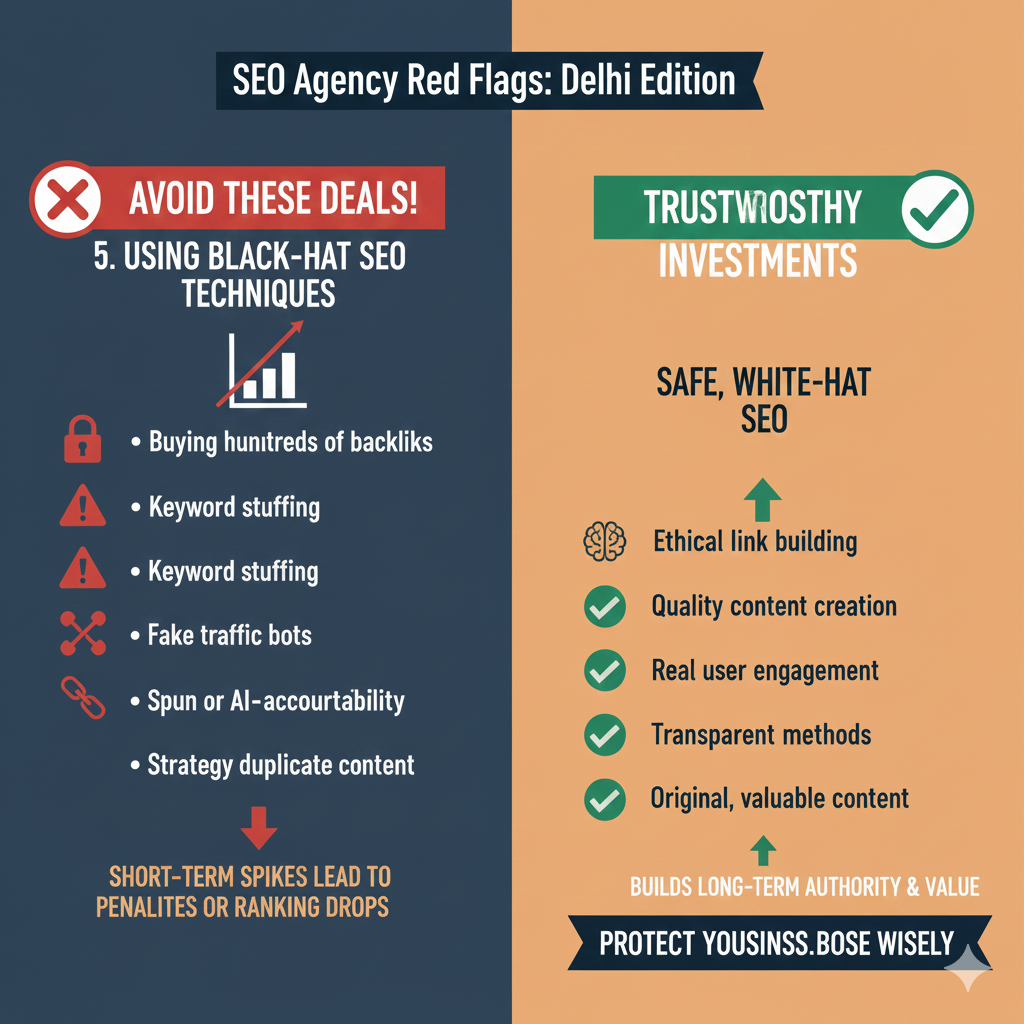 How to Choose the Best SEO Company in Delhi: Red Flags to Avoid