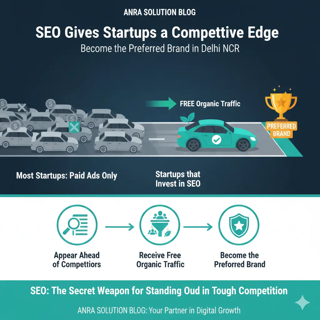Why SEO Is the Backbone of Online Growth for Startups in Delhi NCR