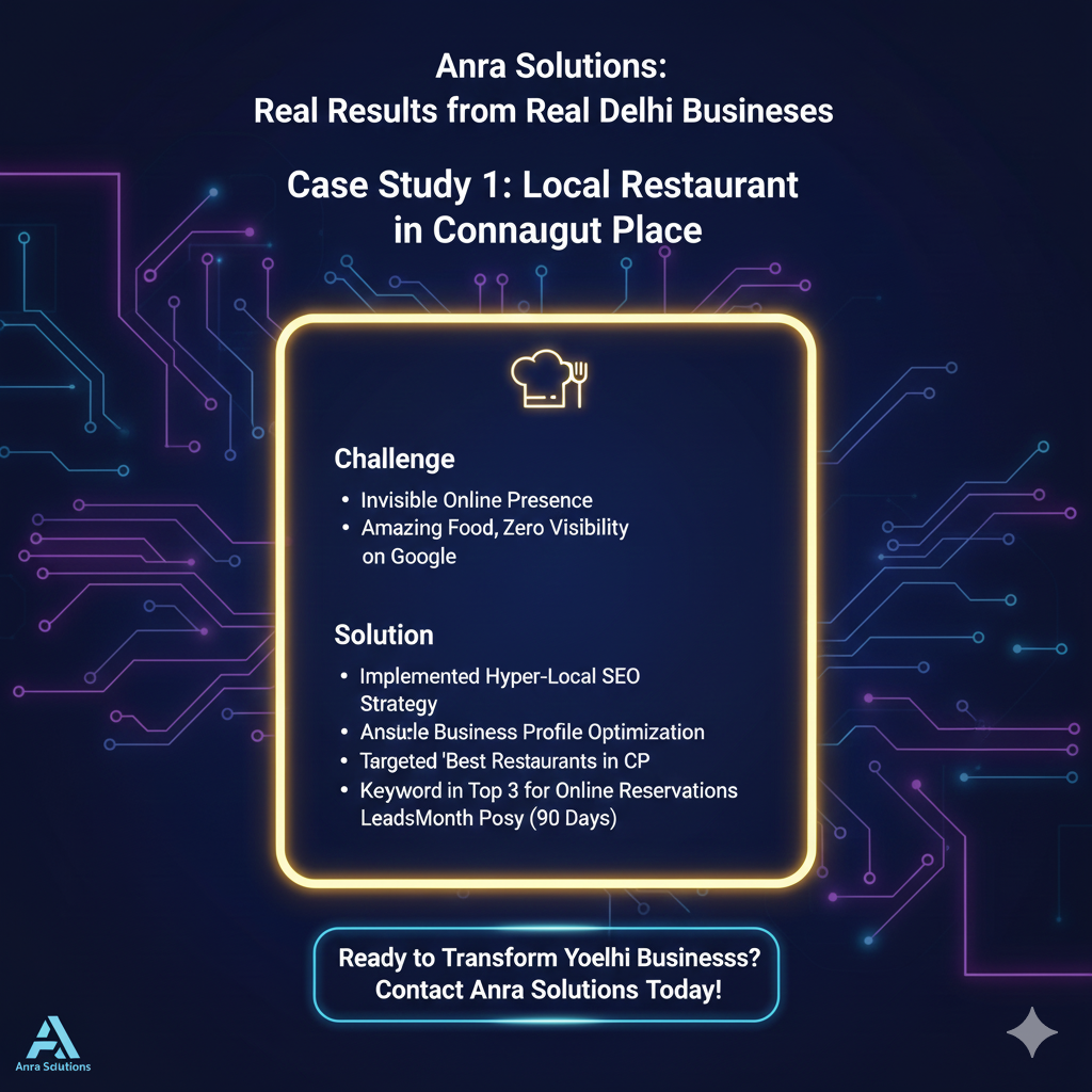 How Anra Solutions Helps Small Businesses Dominate Google Rankings in Delhi