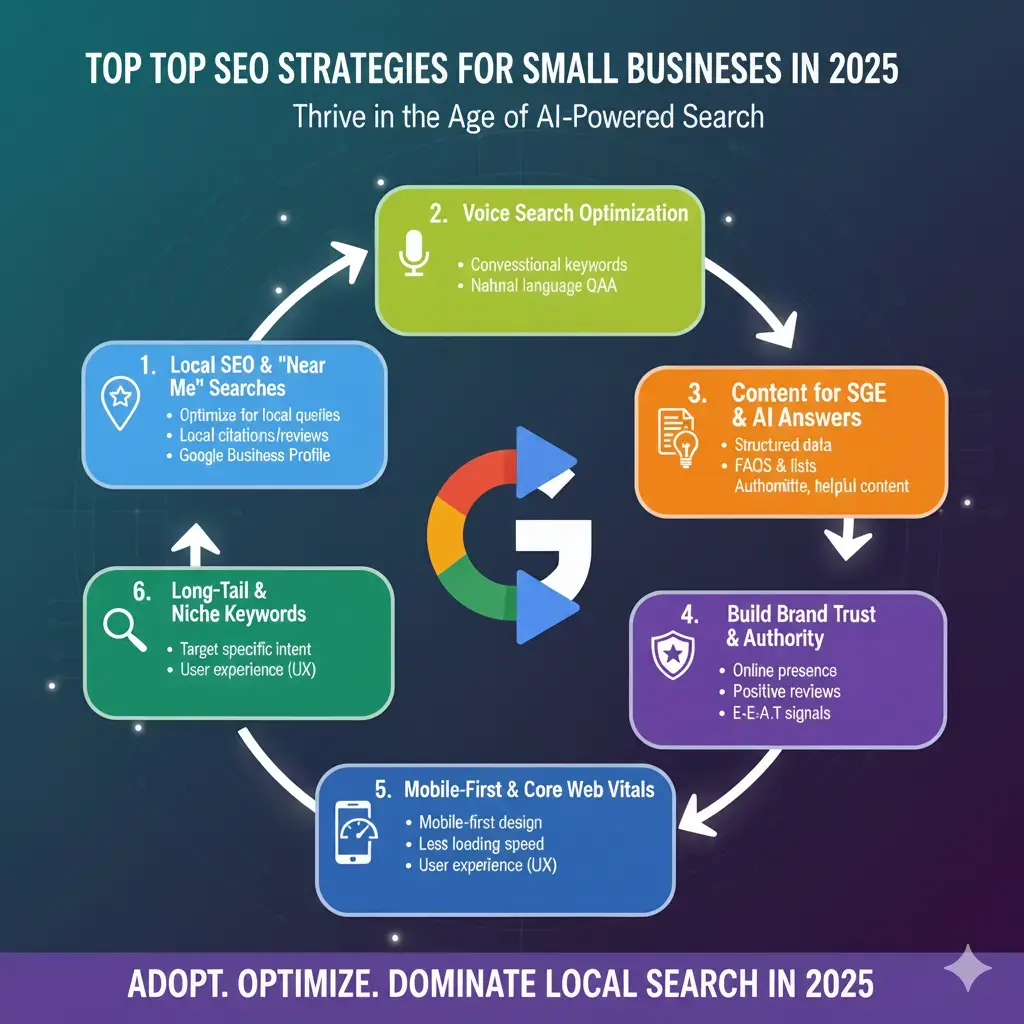 Top SEO Strategies for Small Businesses in 2025