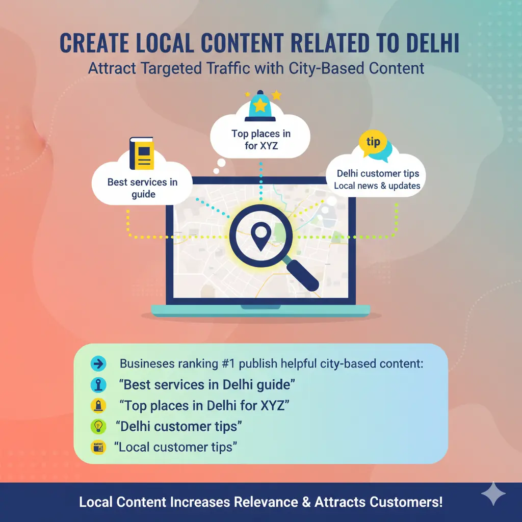 Local SEO in Delhi: How Your Business Can Rank #1 in Local Searches