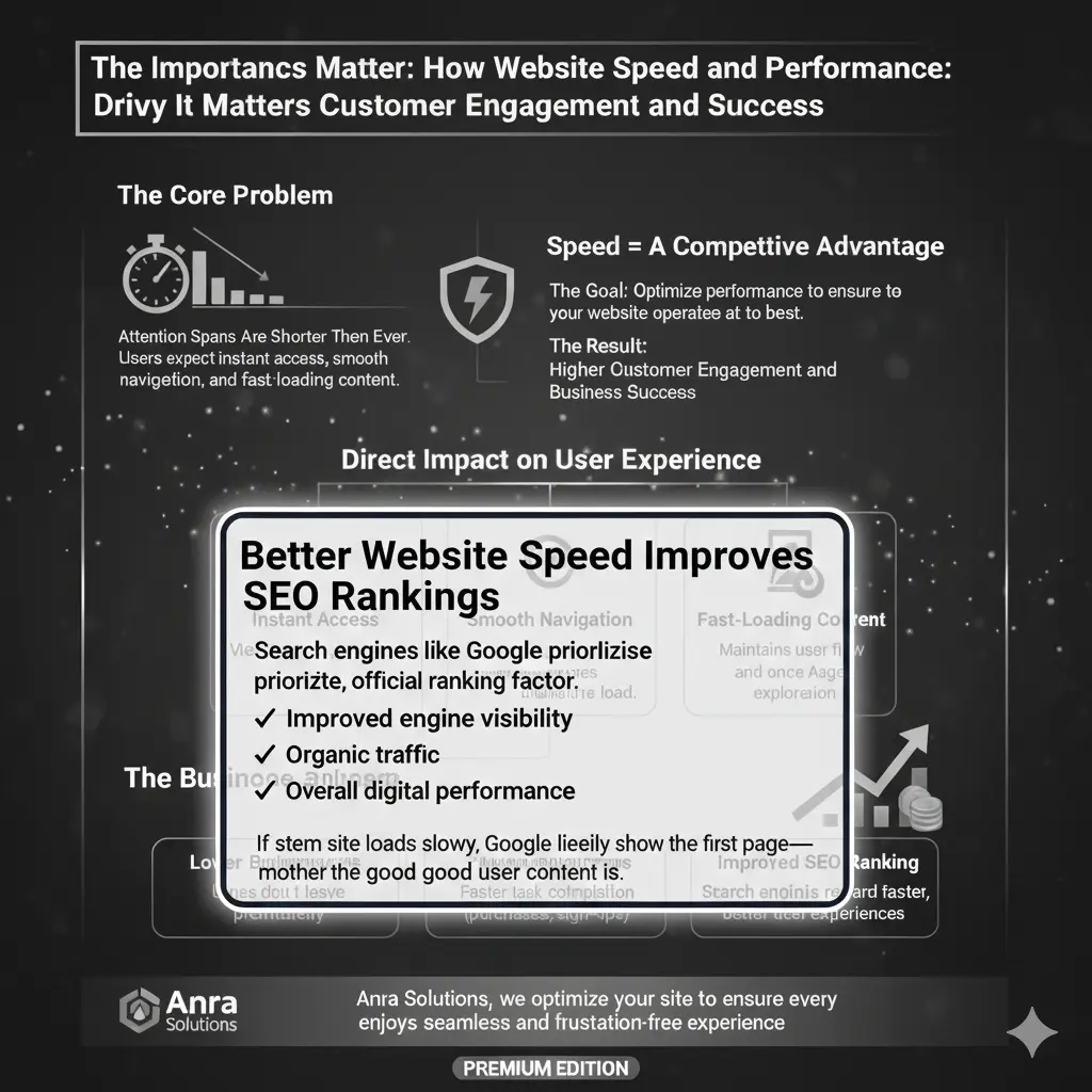 The Importance of Website Speed and Performance: Why It Matters More Than Ever 