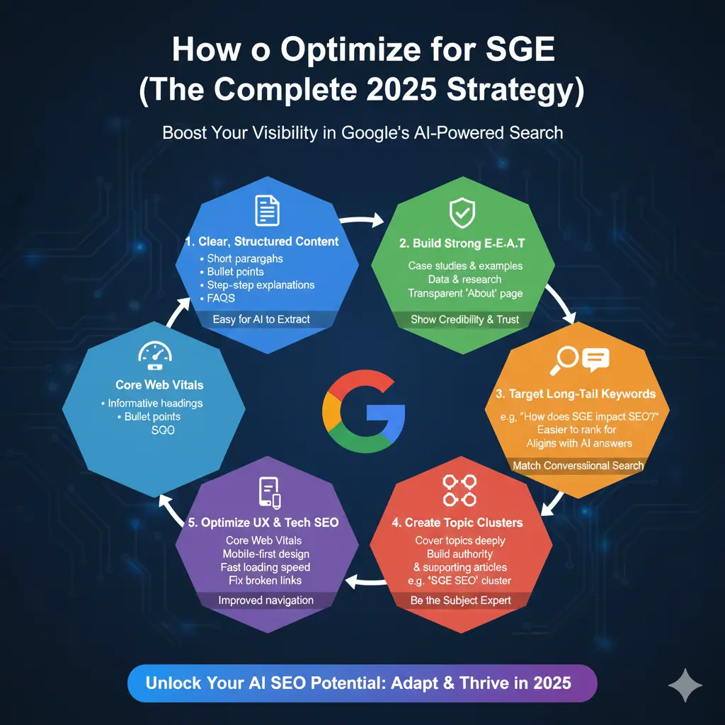 “SEO in the Age of AI: How to Optimize for SGE (Search Generative Experience)”