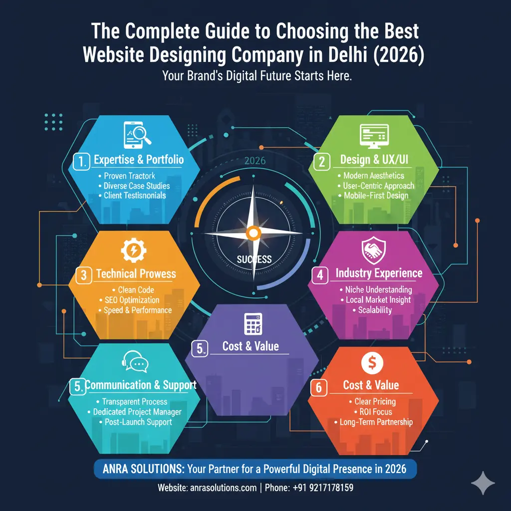 The Complete Guide to Choosing the Best Website Designing Company in Delhi (2026)