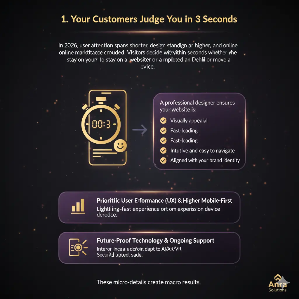 Why Your Business Needs a Professional Website Designer in Delhi in 2026