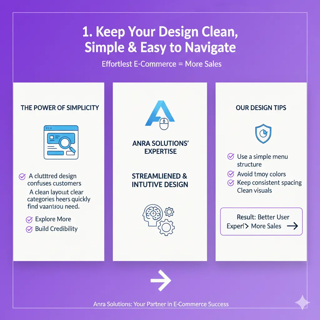 E-Commerce Website Design Tips to Boost Sales 