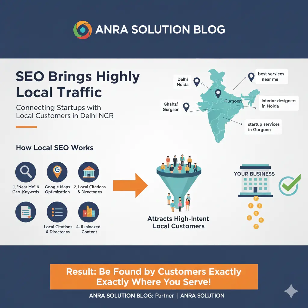 Why SEO Is the Backbone of Online Growth for Startups in Delhi NCR