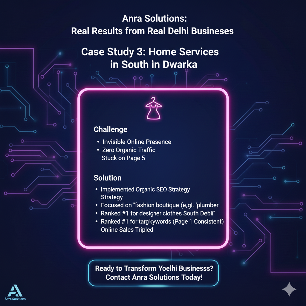 How Anra Solutions Helps Small Businesses Dominate Google Rankings in Delhi