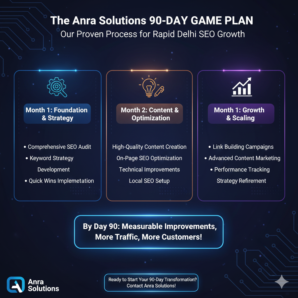 How Anra Solutions Helps Small Businesses Dominate Google Rankings in Delhi