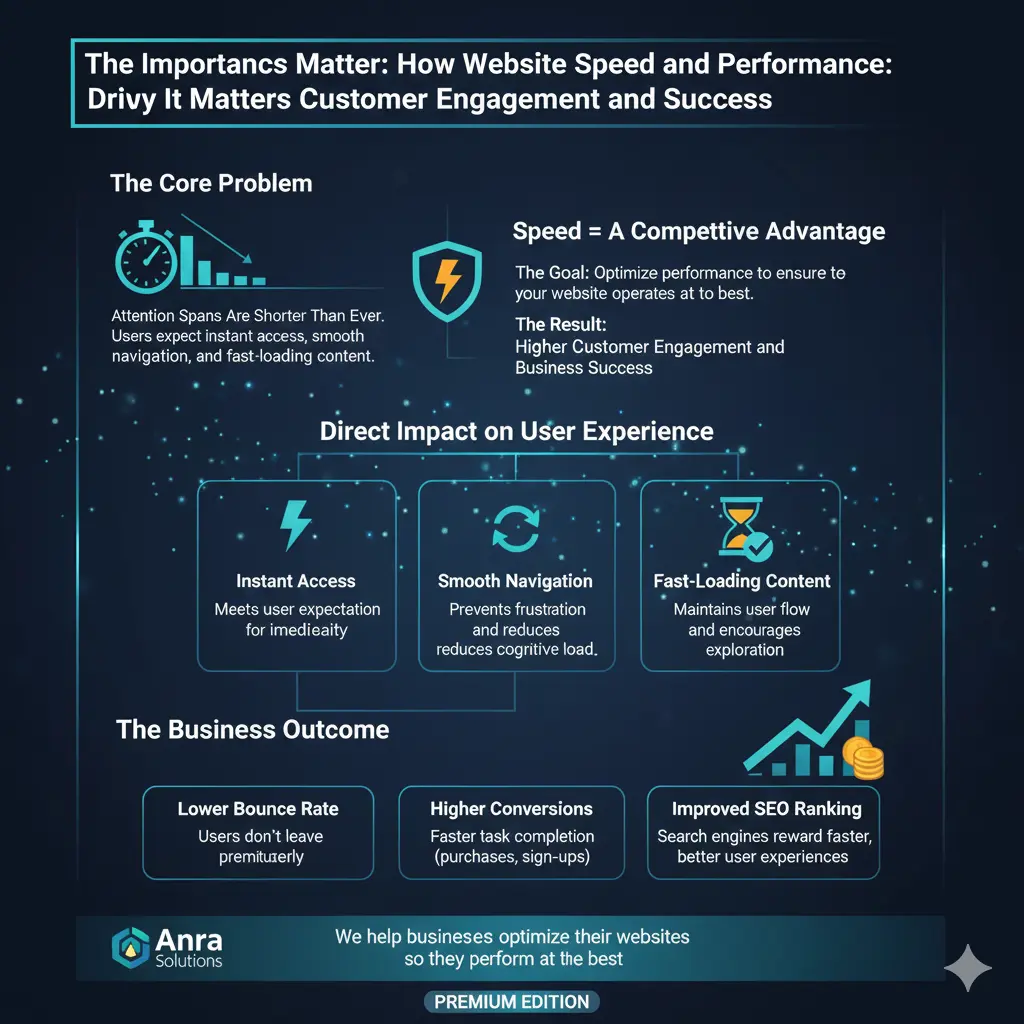 The Importance of Website Speed and Performance: Why It Matters More Than Ever 