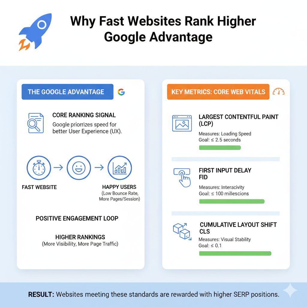 Why Fast Websites Rank Higher: Speed Optimization Guide