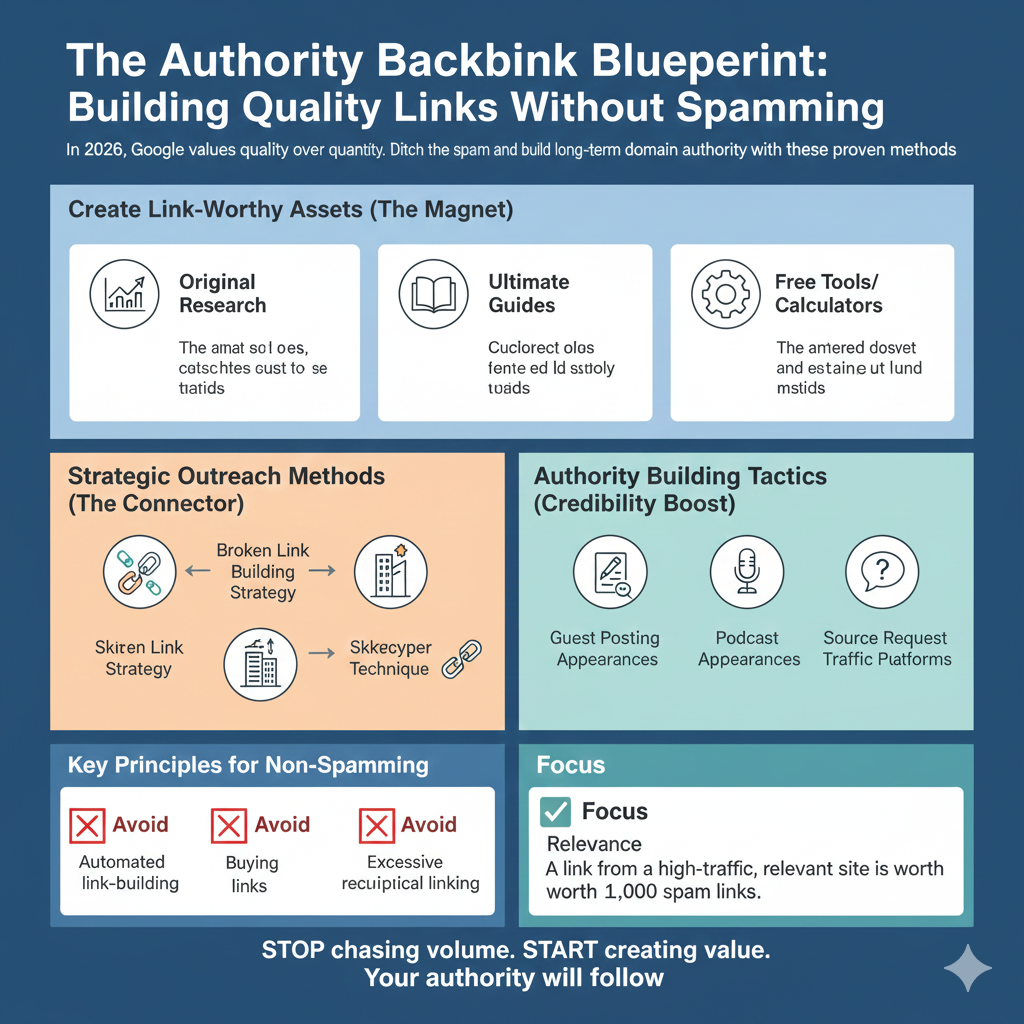 How to Build High-Authority Backlinks Without Spamming