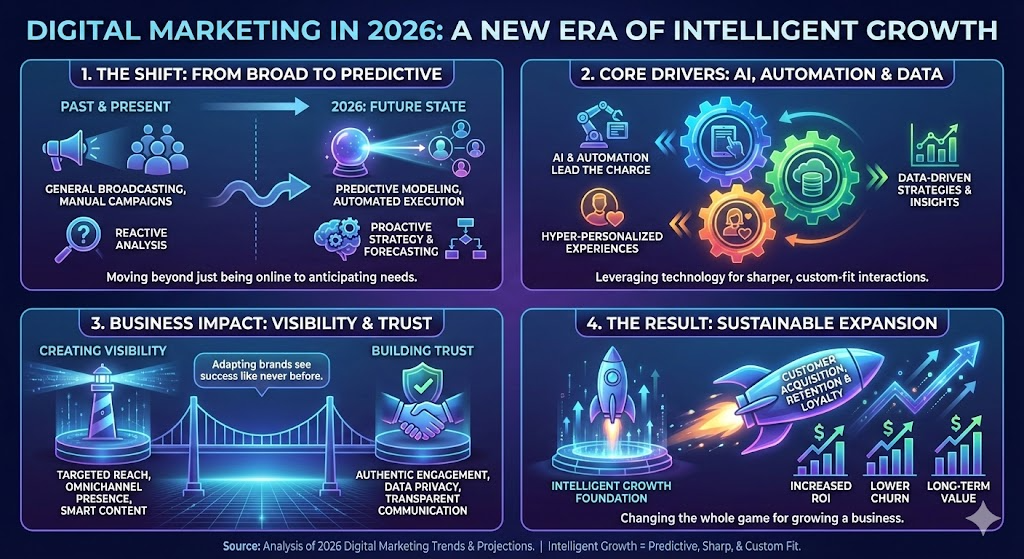 Digital Marketing in 2026 — A New Era of Intelligent Growth
