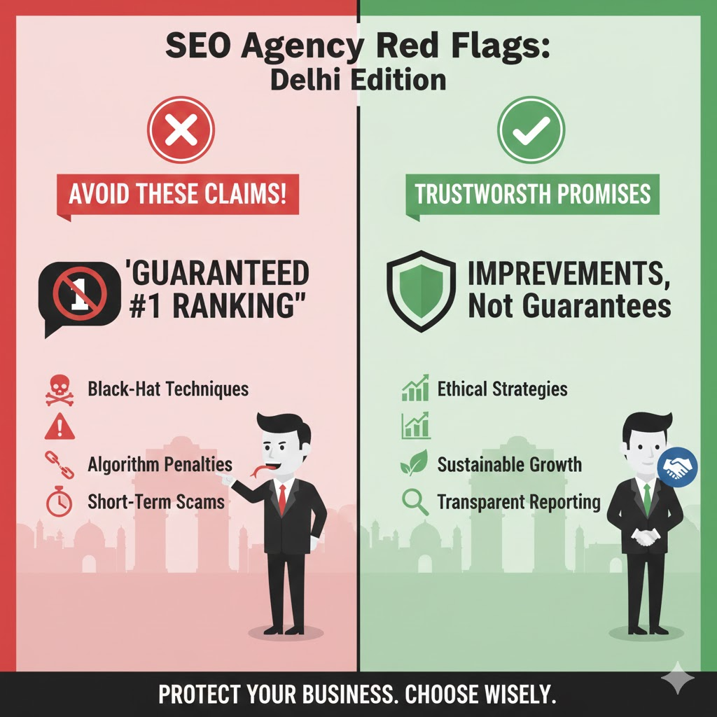 How to Choose the Best SEO Company in Delhi: Red Flags to Avoid