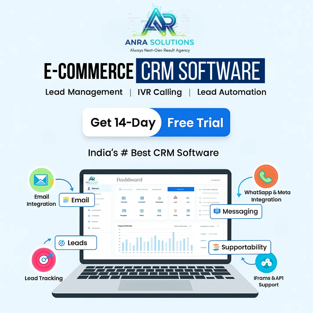 Ecommerce crm software development company in delhi