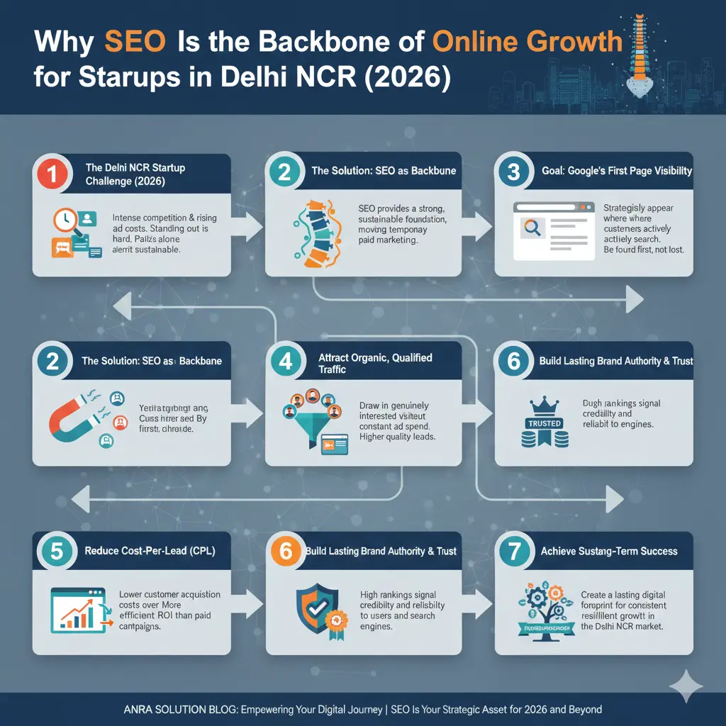 Why SEO Is the Backbone of Online Growth for Startups in Delhi NCR