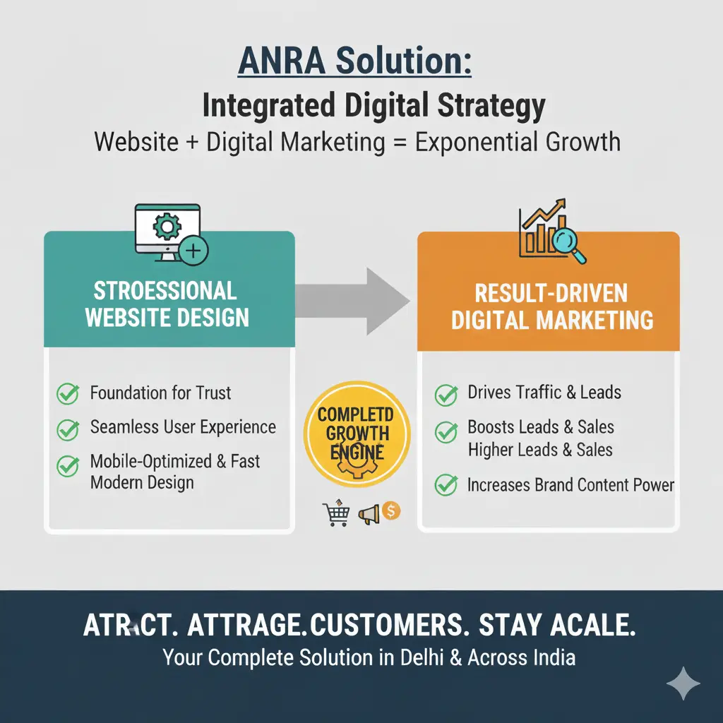 Website Designing and Digital Marketing: The Perfect Combination for Business Success