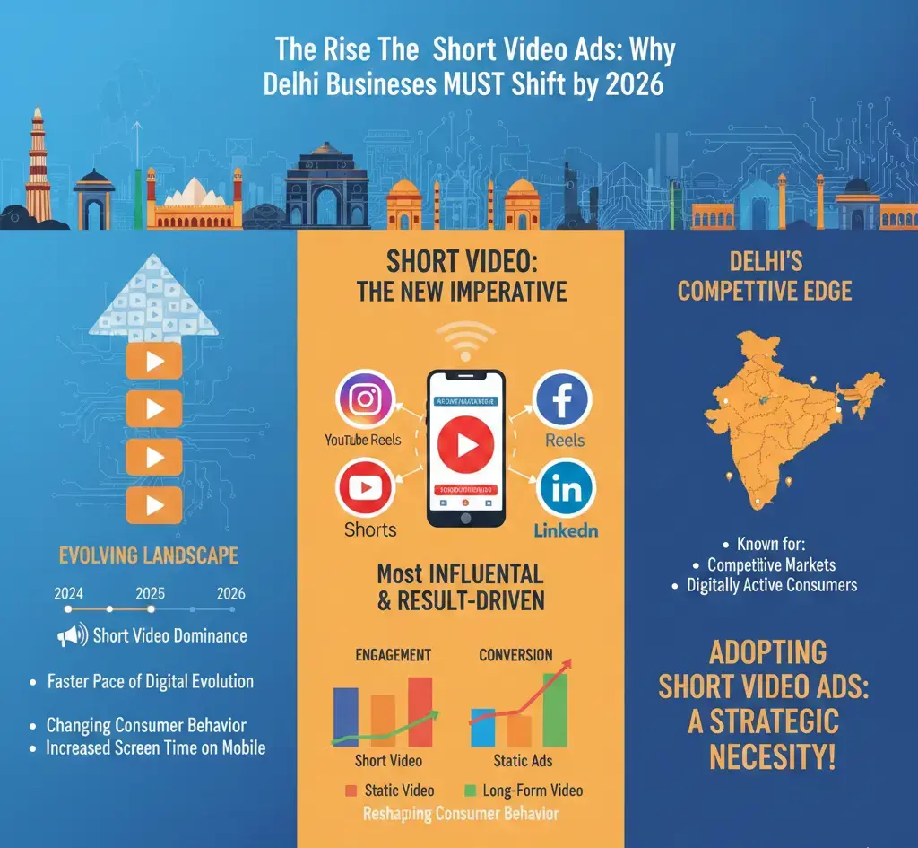 The Rise of Short Video Ads: Why Delhi Businesses Must Shift in 2026