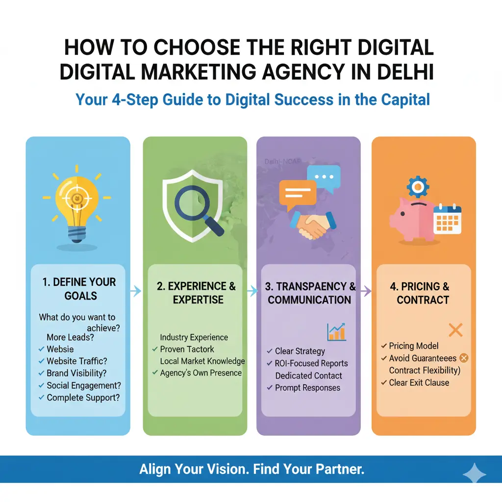 How to Choose the Right Digital Marketing Agency in Delhi