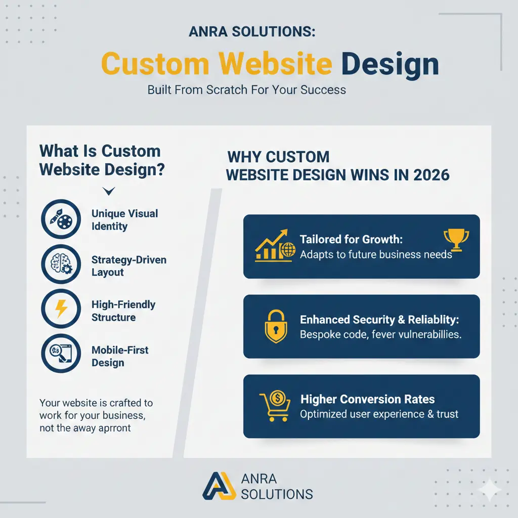 Custom Website Design vs Ready-Made Templates: What’s Better for Your Business in 2026?