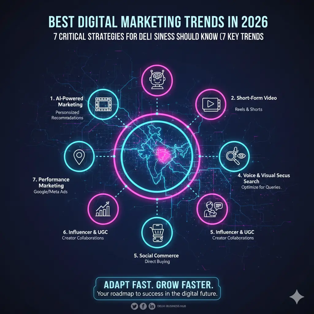 Best Digital Marketing Trends in 2026 Every Delhi Business Should Know