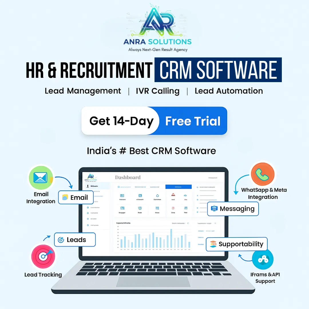 HR Management crm development company in delhi