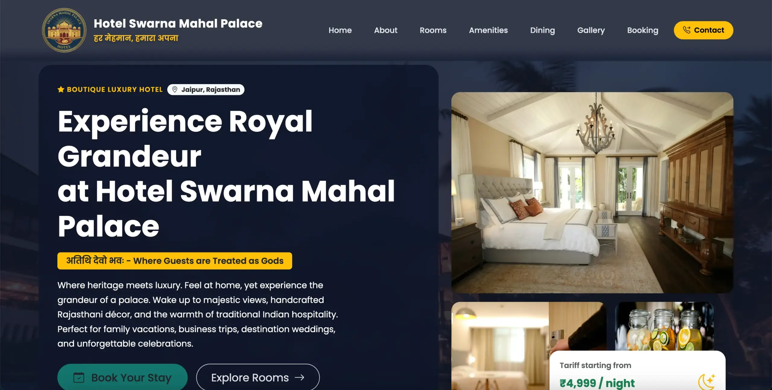 Hotel Swarna Mahal Palace
