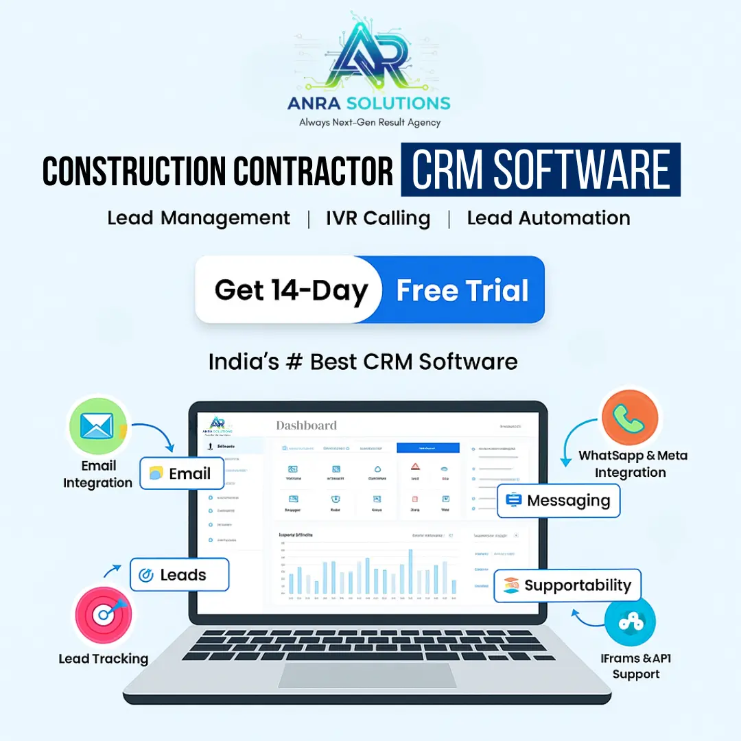 construction CRM development company in delhi