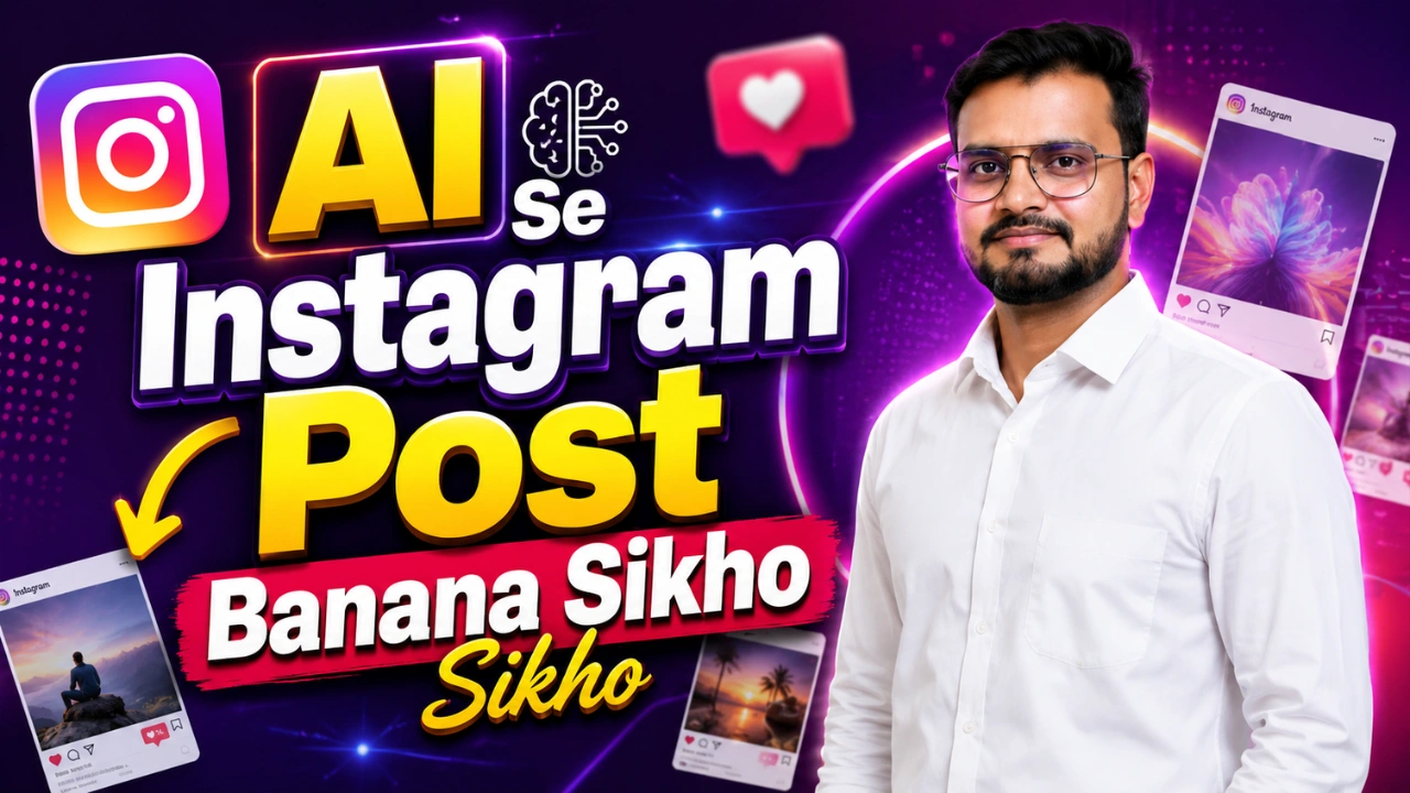 AI Se Instagram Post Banana Sikho