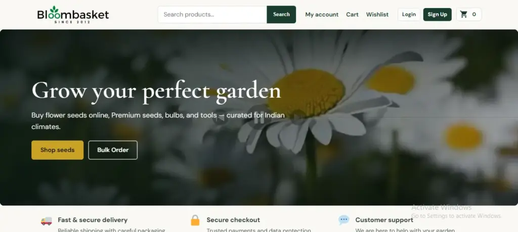 bloom basket